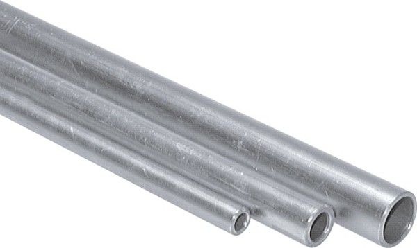 Präzisions-Hydraulikrohr, nahtlos, kaltgezogen, Stahl verzinkt/chromatiert, 12 mm x 1 mm